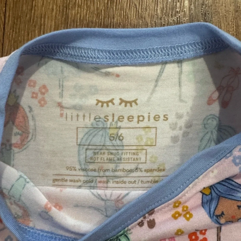 Little Sleepies Ballerina Pajama Top - Picture 3 of 3